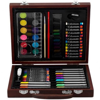 Bút chì màu hộp gỗ M56 Colormate