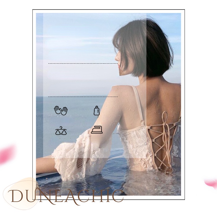 Đồ bơi tam giác một mảnh DUNEA có gọng nâng ngực thời trang gợi cảm cho nữ