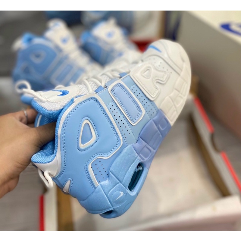 GIÀY AIR UPTEMO BLUE WHITE LAI AU SC  ]