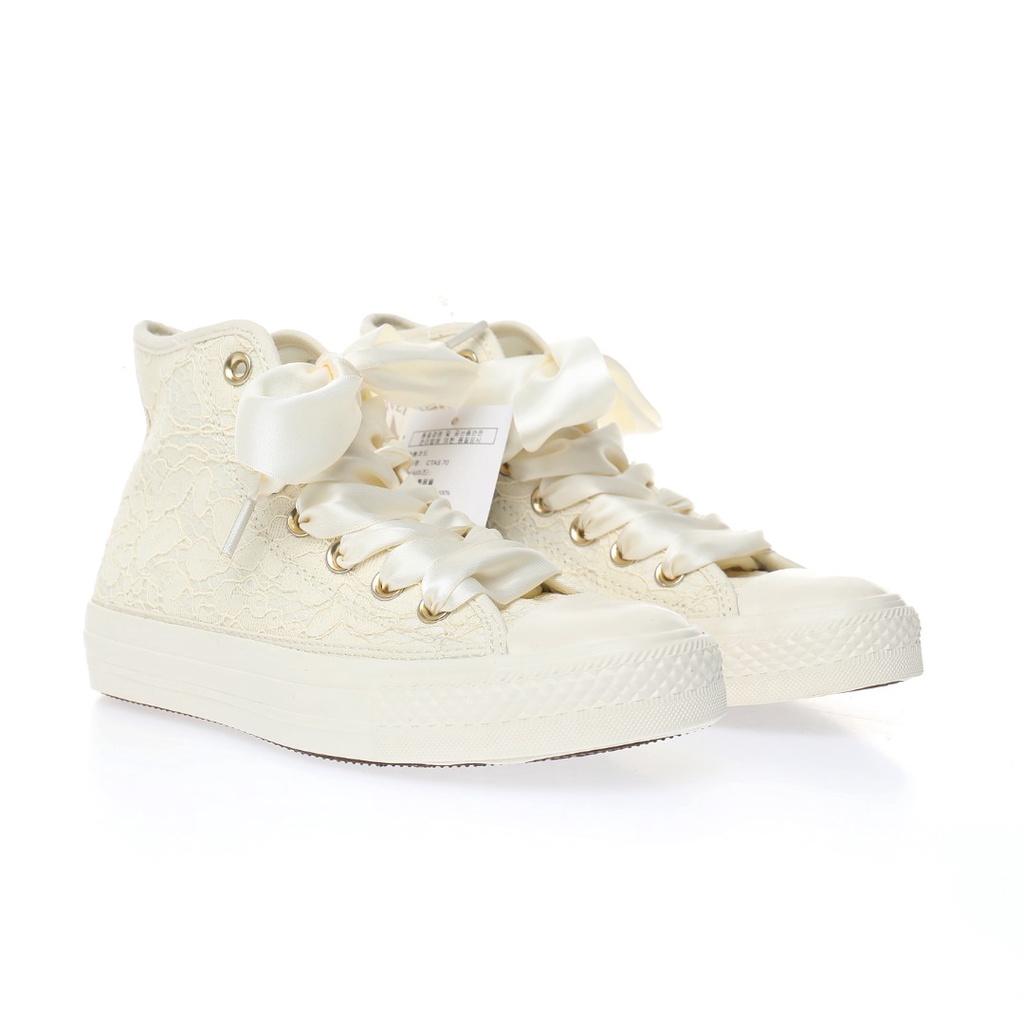 Giày Thể Thao Converse All STAR Milk Cổ Cao Cột Dây Màu Trắng Thời Trang 2023 A01775C Cho Nam Và Nữ