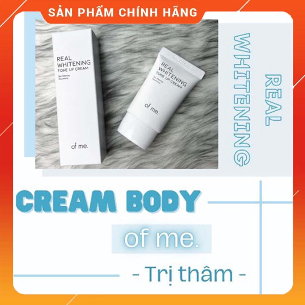 Kem Real Whitening Tone Up Cream dưỡng trắng nách, ngăn ngừa thâm sạm, trắng hồng rạng rỡ