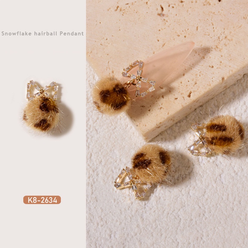 Phụ Kiện Trang Trí Móng Tay Hình Bông Tuyết Đính Đá Zircon Xinh Xắn