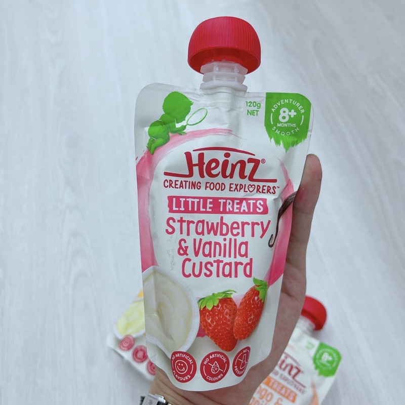 [THANH LÝ XẢ HÀNG] VÁNG SỮA HEINZ CHO BÉ 6M+_Date t12/2021