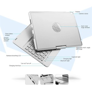 Bàn phím Bluetooth cho tablet táo pro 10.5 xoay 360 độ