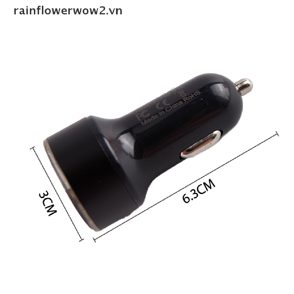 Cục Sạc Điện Thoại USB Kép Bằng Kim Loại 4.8a