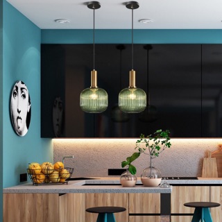 Đèn thả  thuỷ tinh  bàn ăn,đèn thả phòng ngủ,đèn decor.Lighting_Linh_Dang