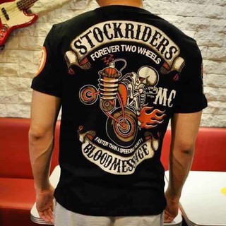 Áo thun nam cổ tròn cho Biker -  Thun lạnh thoáng mát xả kho siêu rẻ