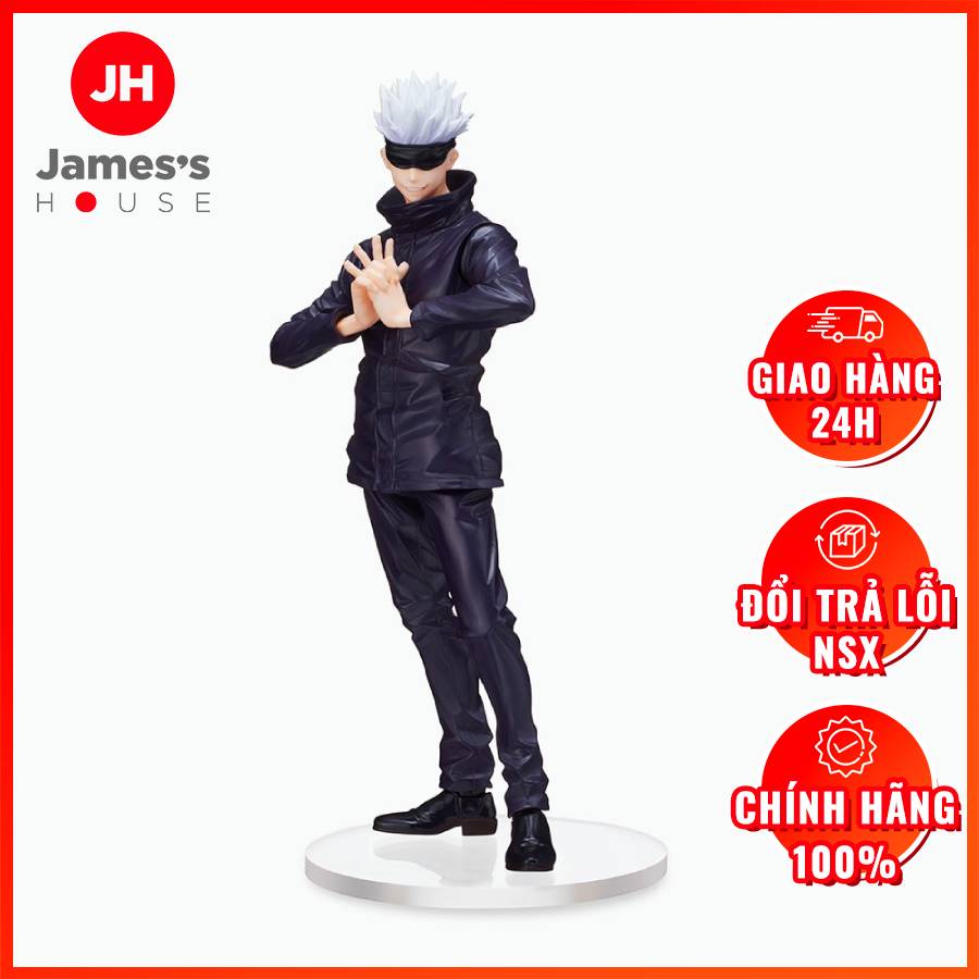 Mô Hình Figure Chính Hãng Anime Jujutsu Kaisen 0, Chú Thuật Hồi Chiến, Gojou Satoru, SPM SEGA Nhật Bản