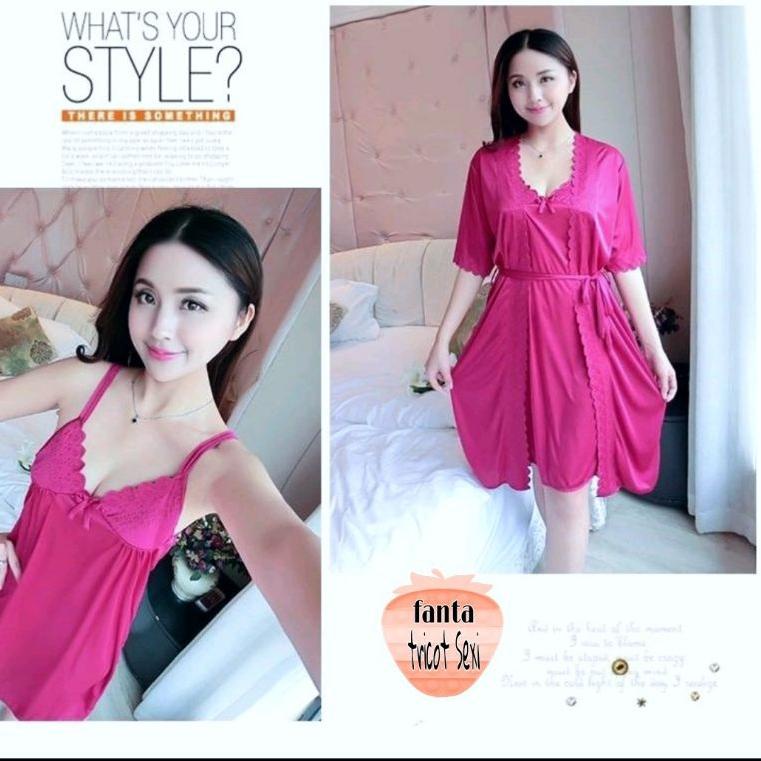 Mall	Bộ Đồ Ngủ KIMONO 2 Trong 1 Vải SATIN Nhập Khẩu | BigBuy360 - bigbuy360.vn