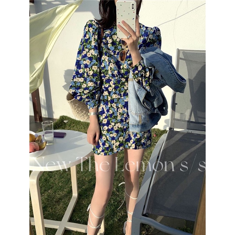 Đầm Hoa Dáng Rộng Thiết Kế Mới Thời Trang Mùa Xuân Hè Dành Cho Nữ