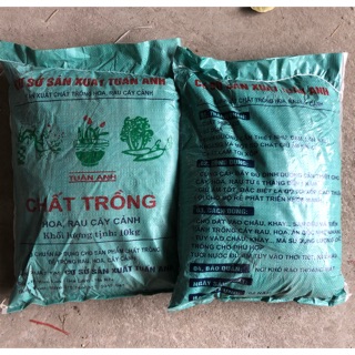 10 kg (1bao) đất dinh dưỡng trồng cây hoa,rau,cây cảnh