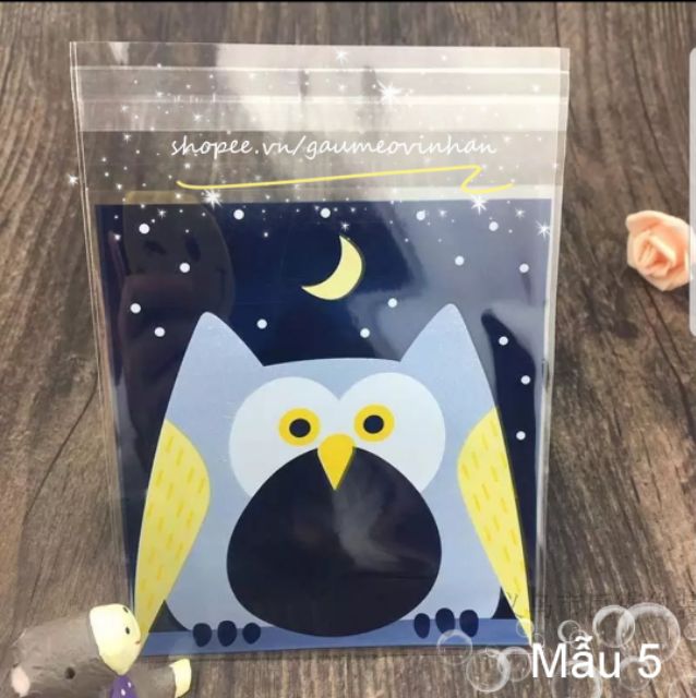 10 cái Bao bì squishy, bao bì bánh kẹo size 10*10cm