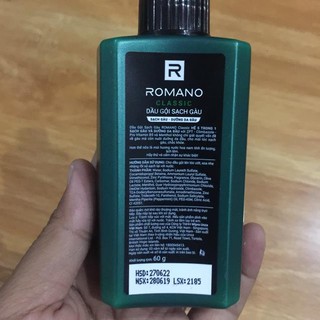 Dầu gội Romano 2in1 60g
