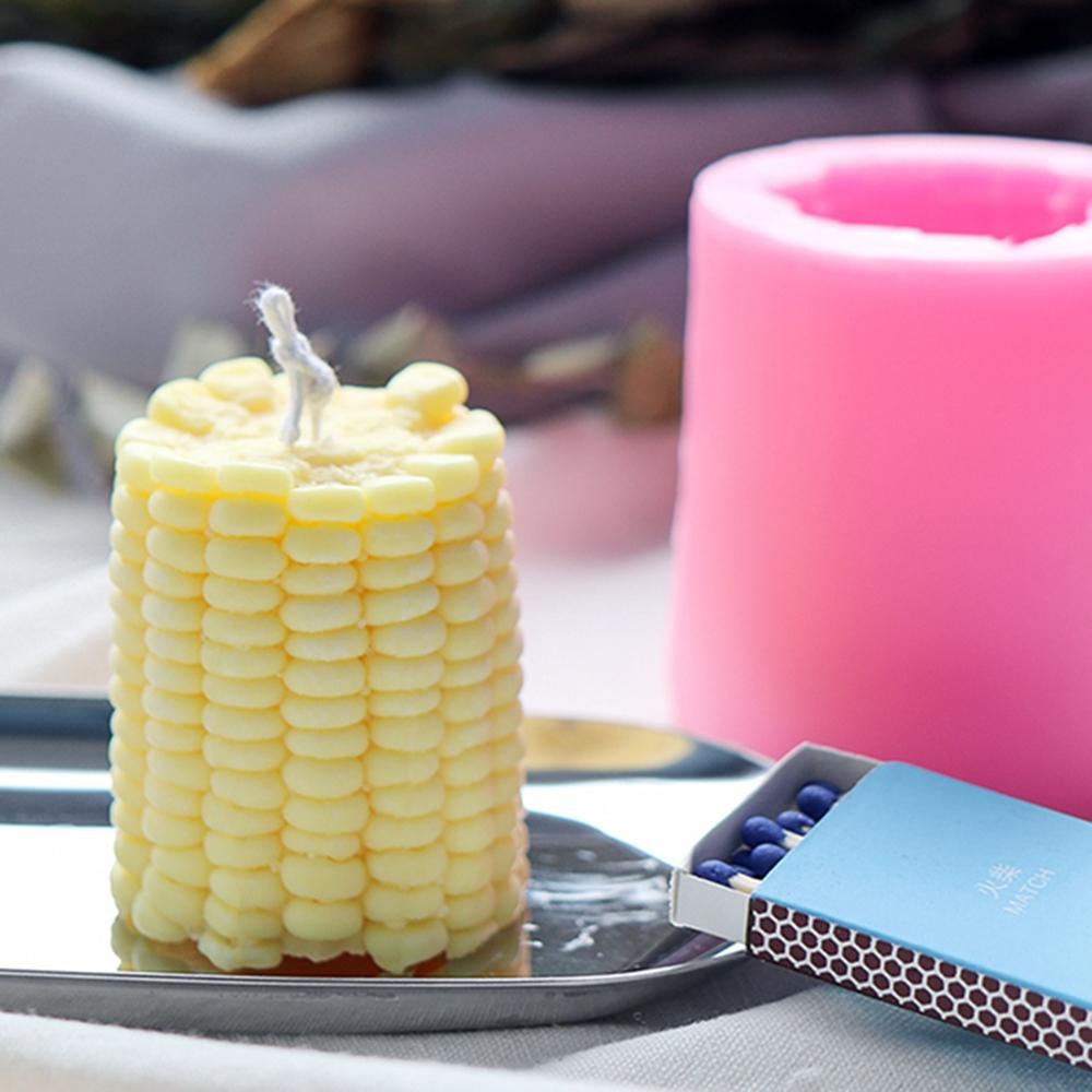 Khuôn Làm Nến Thơm Hình Quả Bắp 3D Độc Đáo
