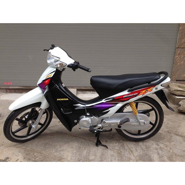 Bộ dàn áo xe Wave ZX - Wave 110 - Wave Thái Màu Trắng nhựa nguyên sinh ABS