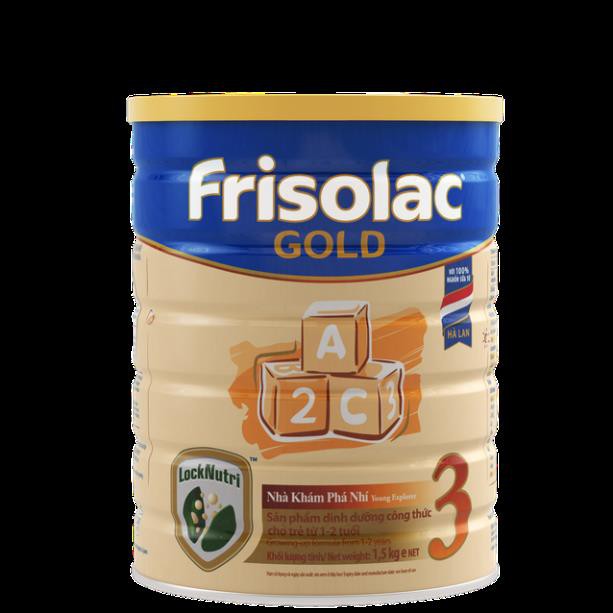 Sữa bột FRISOLAC GOLD 3 1500G [Up Sale]