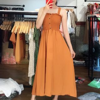 Đầm 2 dây maxi Quảng Châu