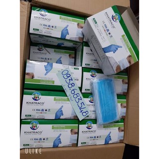 Hộp 50c khẩu trang 4 lớp khatraco, kháng khuẩn