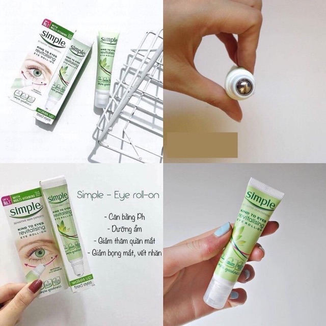 Lăn dưỡng mắt simple