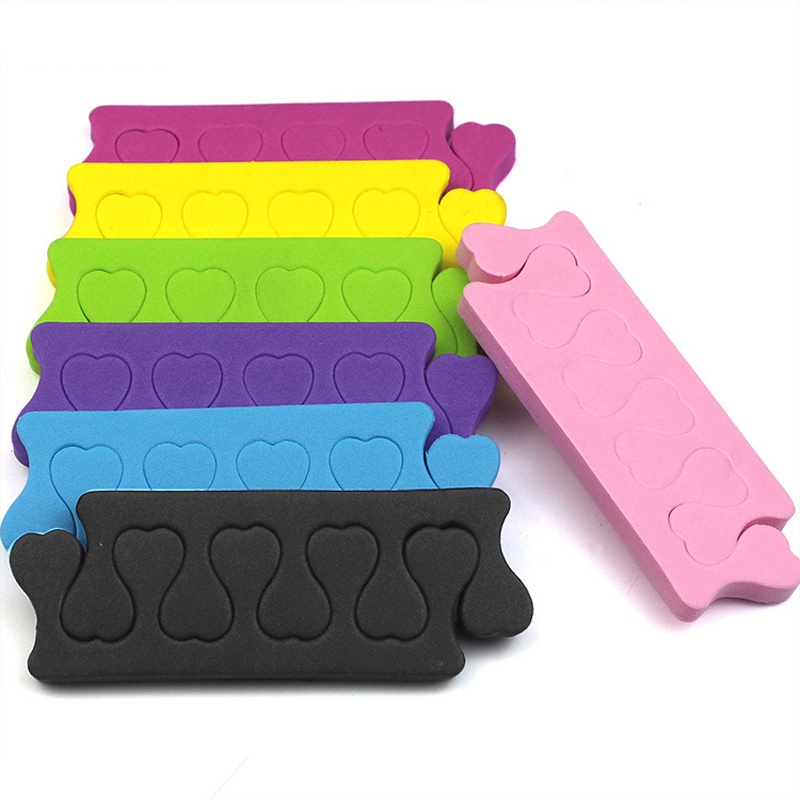 Set 2 Đệm Xốp Mềm Tách Ngón Chân / Phân Tách Móng Tay Nghệ Thuật