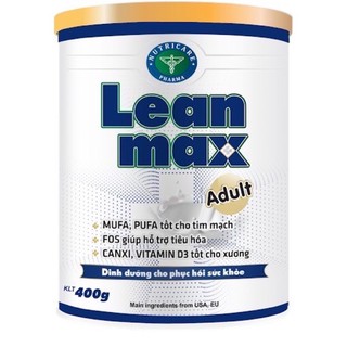 Sữa bột Nutricare Lean max adult lon 900g