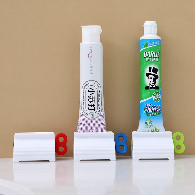 Cuộn Kẹp Nặn Ép Kem Đánh Răng - Dụng Cụ Kẹp Lấy Kem Đánh Răng