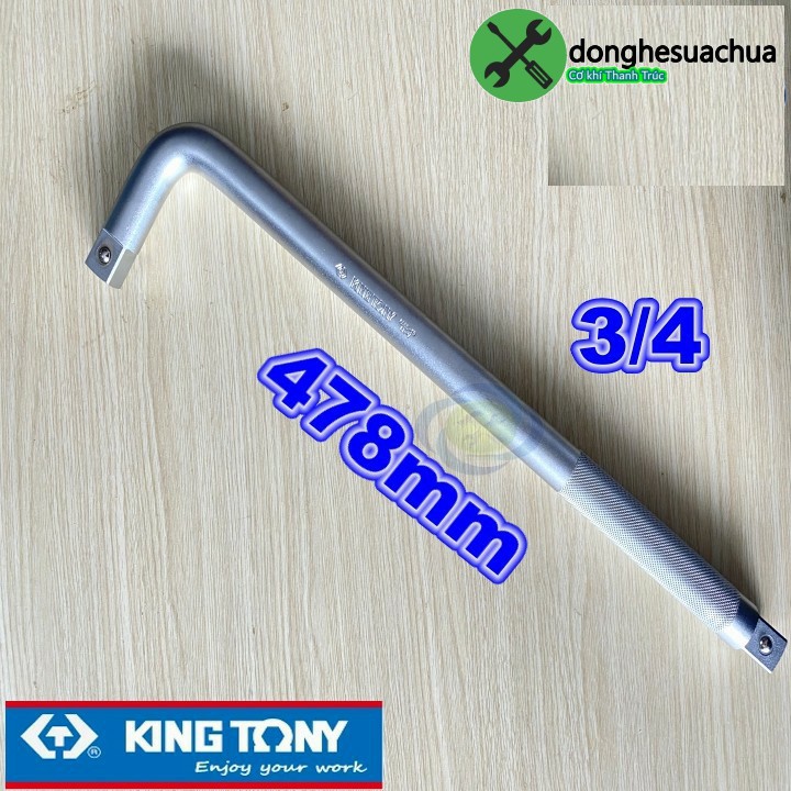 Cần siết chữ L loại 3/4 inch Kingtony 6585-19 chiều dài 478mm