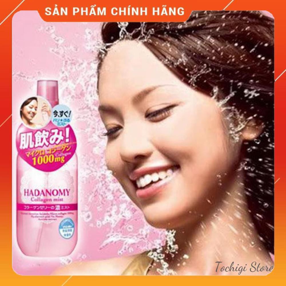 Xịt khoáng Hadanomy Collagen Mist Nhật Bản 250ml