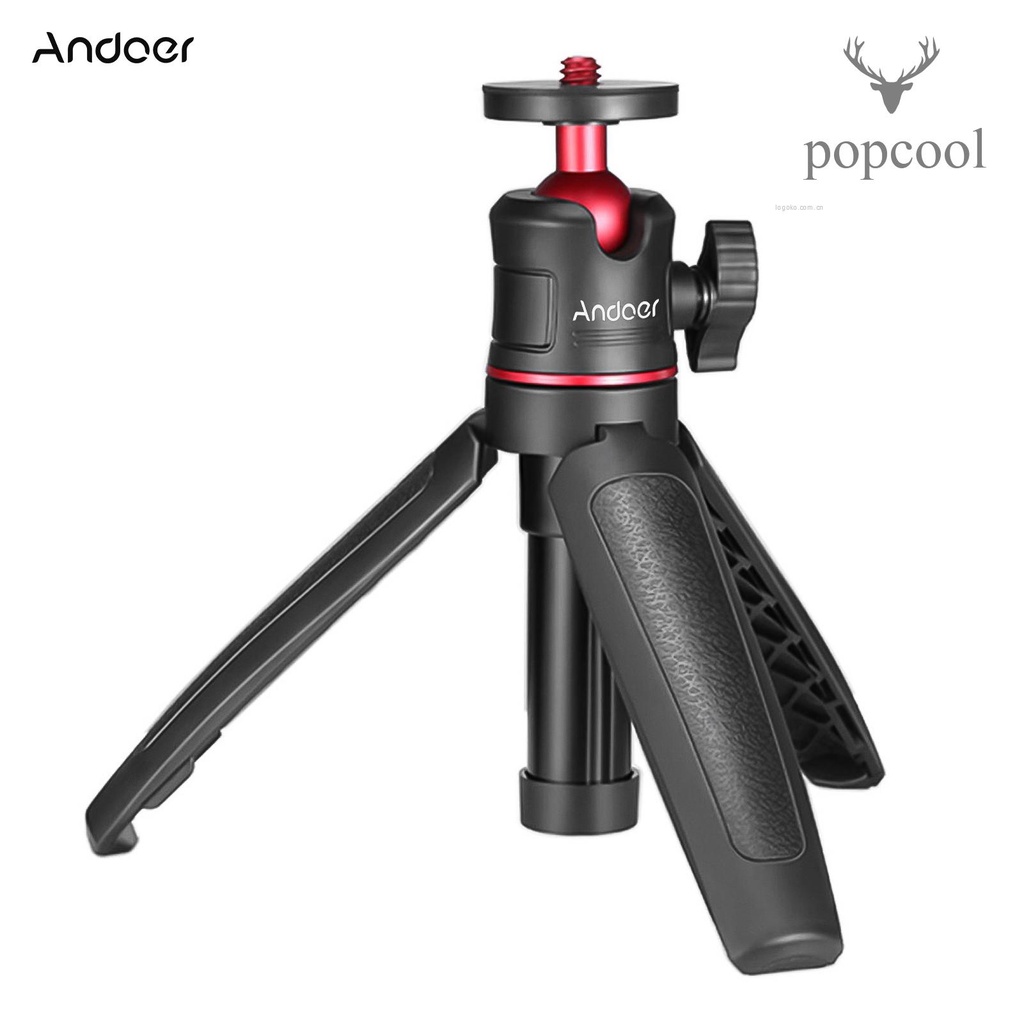Giá Đỡ Ba Chân Andoer MT-08 Mini Để Bàn Có Đầu Bóng Vít 1 / 4 Inch | BigBuy360 - bigbuy360.vn