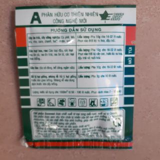 Phân hữu cơ rong biển SEAWEED - Kích thích ra hoa, chống rụng hoa
