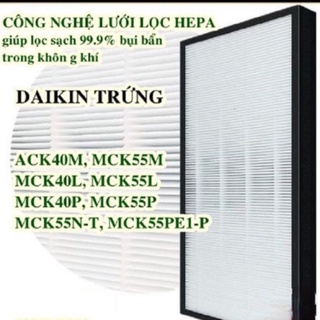 Màng lọc không khí DAIKIN trứng 40-55- Màng lọc Hepa