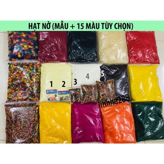 - GÓI 1KG hạt nở nhật bản gồm 10 triệu viên đủ màu trang trí nhà cửa