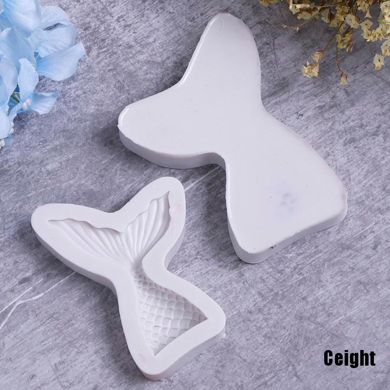 Khuôn Làm Bánh Bằng Silicon Hình Đuôi Cá Dễ Thương