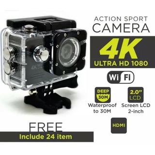 Camera thể thao kết nối WIFI 4K ULTRA HD / GOPRO