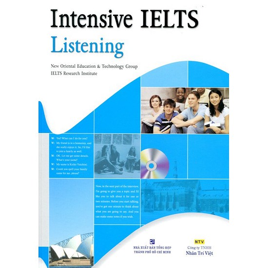 Sách Ielts intensive listening ( bìa mềm )