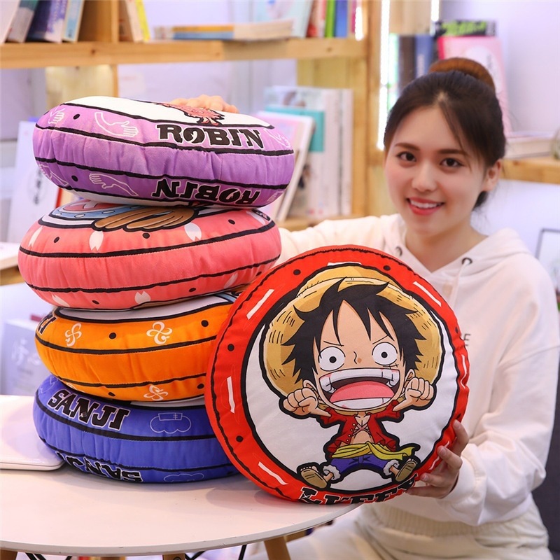 Thú Nhồi Bông Hình Nhân Vật Luffy Nami Robin Zoro Chopper Trong Phim Hoạt Hình One Piece