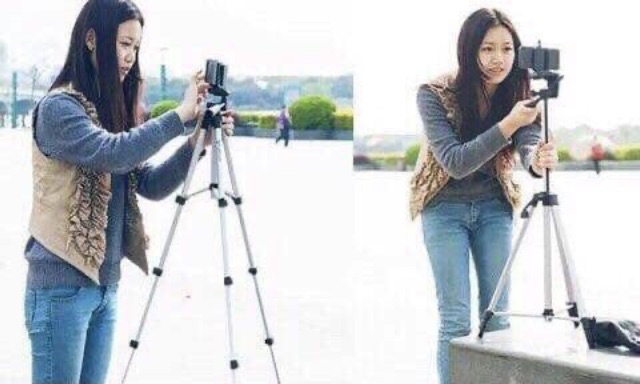 [SIÊU RẺ] Gậy TRIPOD 3 chân kéo dài làm giá đỡ điện thoại( mua 2 tặng thêm ốp) | BigBuy360 - bigbuy360.vn