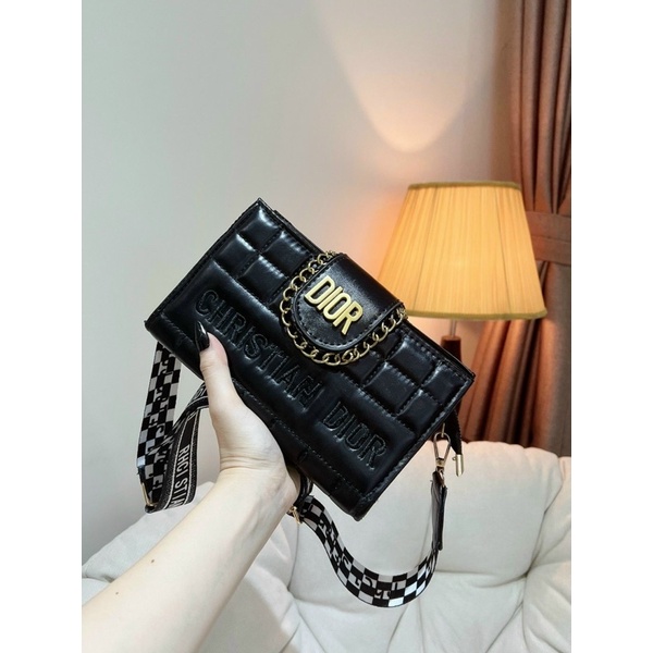 Túi Xách Nữ, Túi Đeo Chéo D.I.O.R Dây Bản To