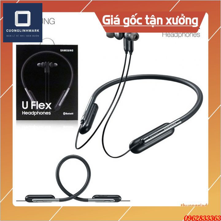 Xả Xả Xả - Tai nghe Samsung U Flex EO-BG950CLEGWW - Fullbox mới 100% - Đen - Hàng Chính Hãng -Bảo Hành 6 Tháng