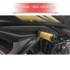 [ 1 đôi ] Chống đổ sau tròn dài - Phù hợp cho mọi loại xe - Chất liệu nhôm đúc CNC