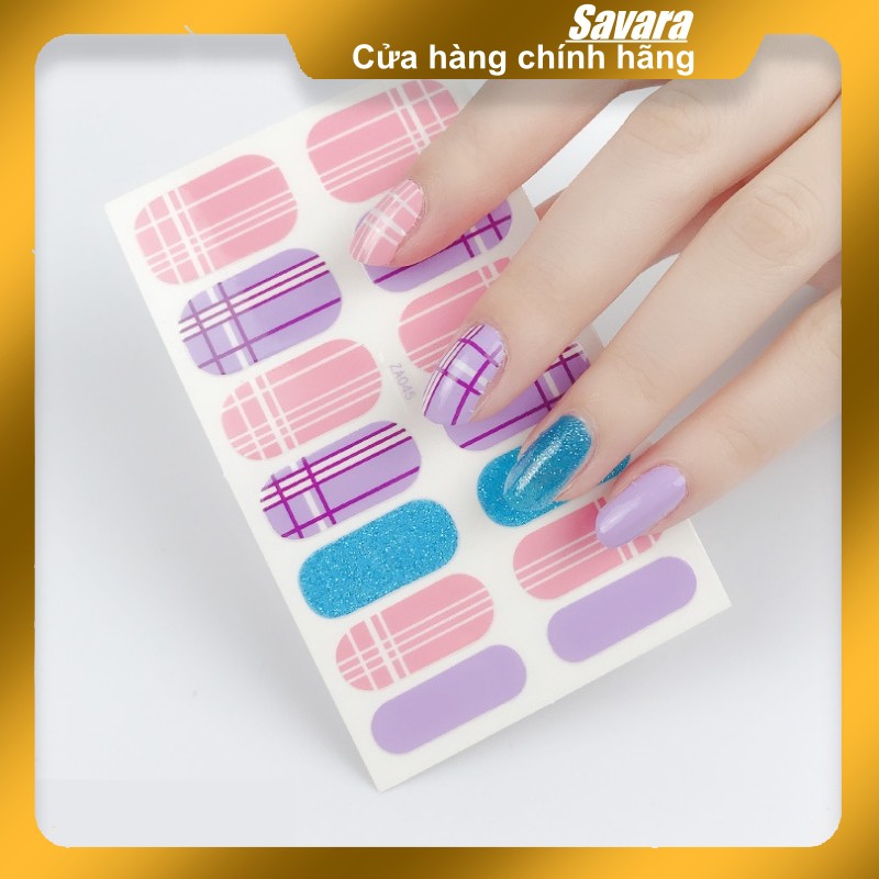 Hình dán móng 14 miếng Z/A045