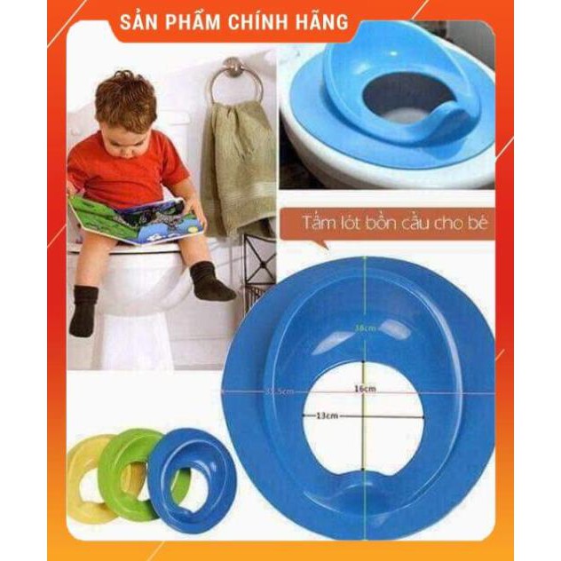 [ HÀNG SIÊU TỐT]  Kệ ngồi toilet cho bé - Miếng lót thu nhỏ bồn cầu nhựa Việt Nhật