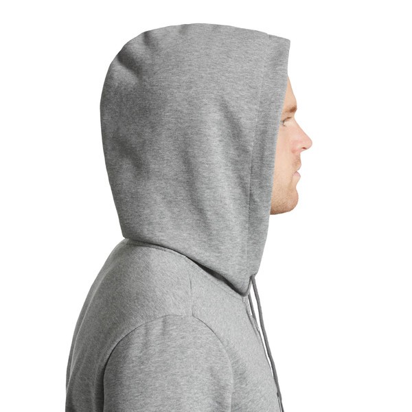 Áo khoác nỉ nam Puma Essentials Men's Hooded Fleece Logo Jacket (Màu xám)