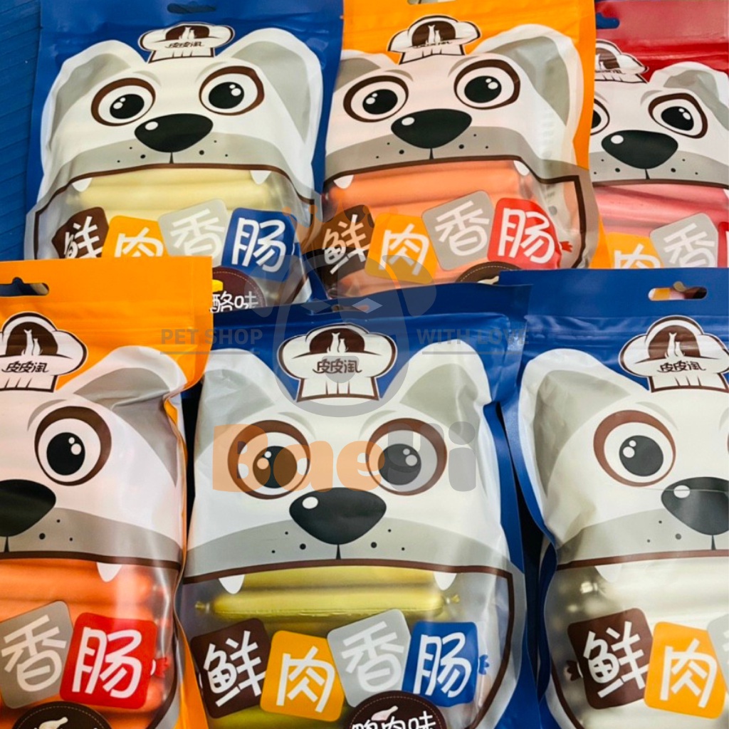 Đồ ăn cho chó, xúc xích cho chó mèo Taotao pet, snack thưởng thú cưng, thức ăn thú cưng BaeYi petshop