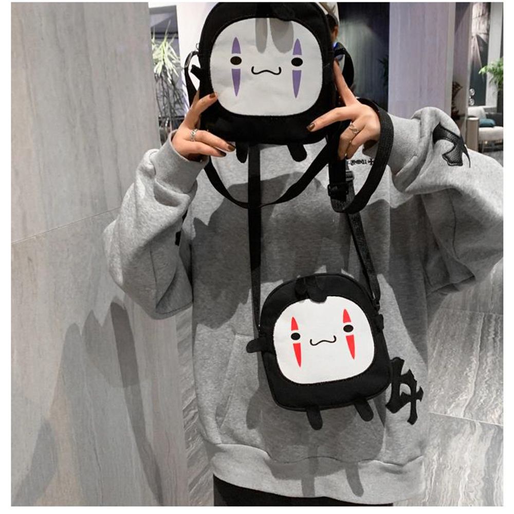 Túi đeo chéo họa tiết hoạt hình màu sắc tùy chọn phong cách Nhật Bản thời trang cho nữ