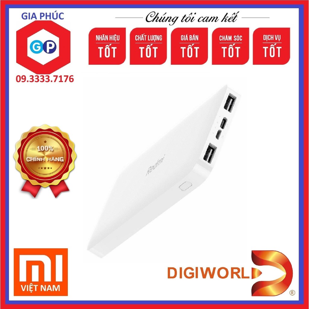 Pin sạc dự phòng 10000mAh Redmi PB100LZM - Hàng Chính Hãng