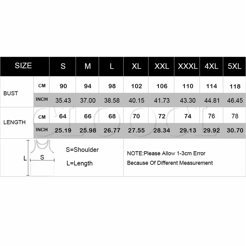 CLOOCL Áo ba lỗ xu hướng thời trang in họa tiết Viking mùa hè dành cho nam