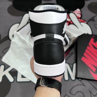 [RenStore] Giày Jordan 1 High Black White Sieu Cap 🔥