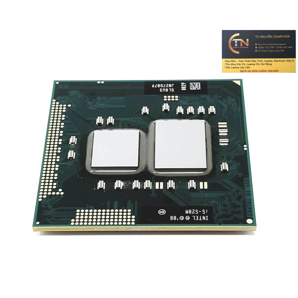 Chíp Intel Core i3-330m 3M bộ nhớ đệm, 2.13 GHz