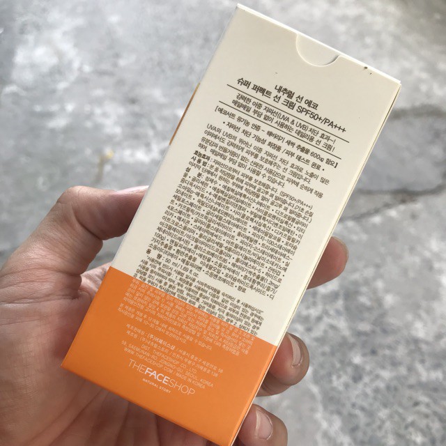 Kem Chống Nắng Natural Sun Eco Super Perfect Sun Cream SPF50 PA+++